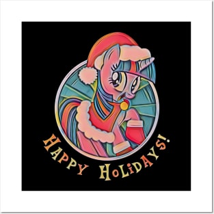 HAPPY HOLIDAYS Posters and Art